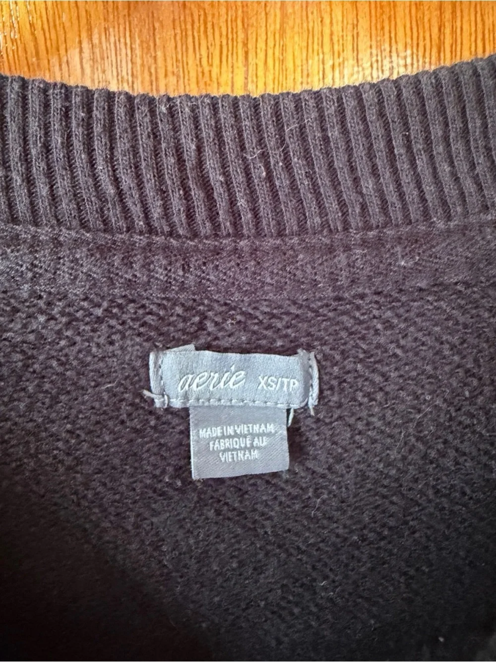 Women’s Black Crewneck Sweater